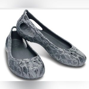 Gray Women's Slip-On Shoes